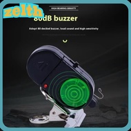 ZELTH Fishing Bite Alarm, LED Light Indicator Sound Alert Function Fishing Rod Alarm, Portable Elect
