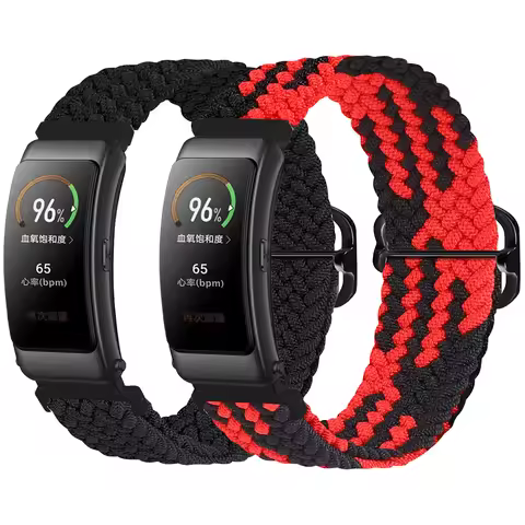16mm 18mm Nylon Elastic Woven Bracelet for Huawei Watch Fit Mini Band Talkband B3 B5 B6 B7 Strap Xia