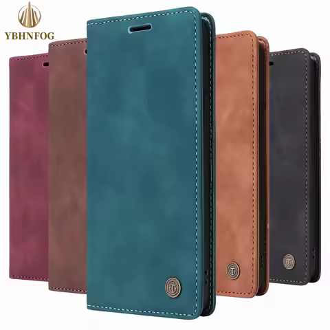 Leather Flip Phone Case For Samsung Galaxy A05S M22 M32 F42 M13 M23 M12 M31 A04S M13 J7 2017 A7 A8 2
