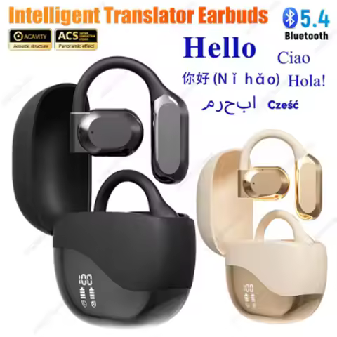 Intelligent Wireless Headphones Face-to-Face Translation Bluetooth Earphones for  Infinix Hot 30 Opp