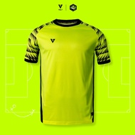 VOLT เสื้อกีฬา ออกกำลังกาย แขนสั้น สีเขียวสะท้อนแสง VECTOR 001 FOOTBALL TEAMWEAR 2024 GREEN NEON เสื