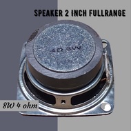 " Speaker 2 Inch Full Range Bass Hifi 8 Watt 4 Ohm Murah