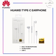 HUAWEI CM33 Type-C & Audio Jack 3.5mm Headset Wire Control In-Ear Earphone Handsfree with Mic
