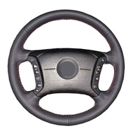 Handmade DIY Leather Steering Wheel Cover  Custom Steering Wheel Cover Compatible For BMW E46 318i 3
