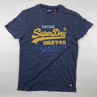 Superdry's new retro texture printed tee short sleeved T-shirt