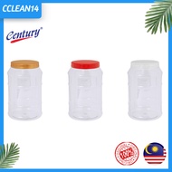 Century Plastic Square/Round Pet Jar Plastic Cookie Jar Biscuit Jar Sealing Jar 3500ML 24pcs PET3500