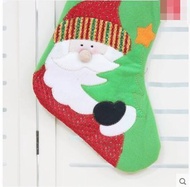 LANGSEN LARGE Christmas stocking santa socks socks christmas gift bag christmas gift christmas decor