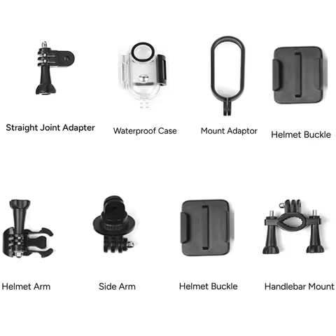 Accessories Kit for Action Camera of H88 Accessory Quick Release Buckle Tripod Mounts Sticker Cyclin