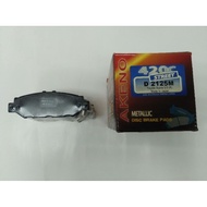 TOYOTA SUPRA 3.0 REAR DISC BRAKE PADS(D-2125M)- 1 SET