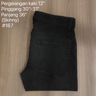 bundle seluar panjang lelaki/Jeans/hitam/bergetah/fesyen/pakaian kasual/men pants/Jeans/skinny/black/fashion/casual