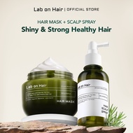 Lab On Hair 2in1 Hair Mask + Scalp Spray - for Hair Growth Strength, Dry And Frizzy