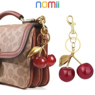 GANTUNGAN Bag Cherry Keychain Hanging Cherry Keychain Hanging Bag Keychain Cute Bag Hanger Cherry Ba