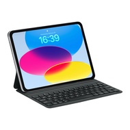 เคส iPad ใหม่ QUKAM พร้อมคีย์บอร์ดไร้สาย Magic สำหรับ iPad A16 เคส Pro 11 13 M3 M4 Air 4 5 10.9 นิ้ว