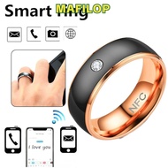 MAFILOP NFC Smart Ring, Multifunctional Wearable Connect Finger Digital Ring, Intelligent Waterproof