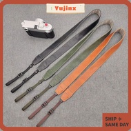 YUJINX Micro Single Strap, Retro PU Leather Camera Shoulder Strap, Accessories Adjustable SLR Camera