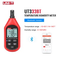 11.11 (คลังสินค้าพร้อม) UNI-T UT333BTบลูทูธMini LCD Digital Airตัววัดอุณหภูมิความชื้นเครื่องวัดอุณหภ