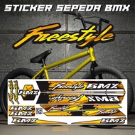 BMX BIKE STICKER VARIATIONS BMX BIKE DECAL STICKER VARIATIONS FREESTYLE BMX BIKE STICKER 01 BMX BIKE