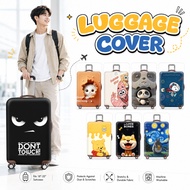 Luggage Cover Protector Cartoon 18-32Inch Suitcase Dustproof Cover 行李箱保護套 Medium Cover Bagasi Luggag
