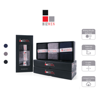 Hộp 3 Đôi Tất Nam Công Sở Cotton Cổ Trung Kháng Khuẩn Khử Mùi Bizmen - JK.01