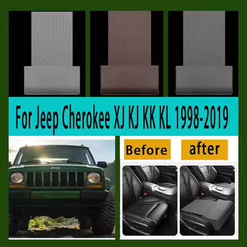 For Jeep Cherokee XJ KJ KK KL 1998-2019 2000 2012 2014 Car Seat Leg Support Extension Mat support pa