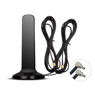 【Silver Halo】 Outdoor 5G 4G 3G Full-Band Antenna 12dBi Cellular Mobile Network Amplifier WiFi Router