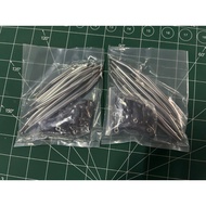 10Pcs 313/ 324mm Metal RC Links Upper + Lower High Clearance Linkage Chassis link set with Plastic R