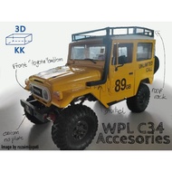 WPL C34/C44 accesories
