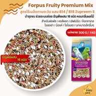 PL Forpus Premium Lovebirds And Small Parrots Mixed With NutriBird B14/B18 (Sold Separately 500G/1KG