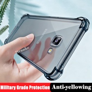 For Samsung Galaxy J7 Prime 2 5.5 inch SM-G611F G611M G611K Flexible Clear Liquid Silicone Semi-tran