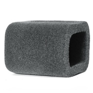 1pcs Replacement Mic Windscreen Cover Flocked Sponge Foam Windproof Pop Filter Cover Noise Reduction