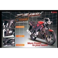 FZ150I DIAMOND/OLD ACCESSORIES FRONT FORK PROTECTOR/UNDERCOWL/REAR HUGGA PROTECTOR