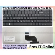 MSI CR640 CX640 A6400 Gigabyte Q2542 Q2532 Q2532N MS-16Y1 Series Laptop Keyboard