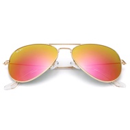 Classic Aviator Sunglasses for Men Women 100% Real Glass Lens