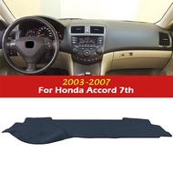 For Honda Accord 7th 2003 2004 2005 2006 2007 Accord 7 Car Dashboard Mat Sun Shade Instrument Desk N