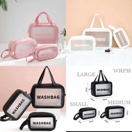 Waterproof Travel Wash Bag - Transparent Cosmetic Bag FE59