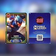Mobile Legends Choki Choki Saber Saber Regulator Card