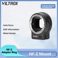VILTROX NF-Z Auto Focus Full Frame Lens Adapter Nikon F Lens to Nikon Z Mount for Nikon ZFC Z5 Z50 Z
