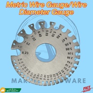 Metric Wire Gauge/Wire Diameter Gauge