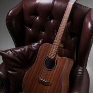 台灣原創 guitarman D-31B 41吋 全桃花心面單板 手工經典D桶吉他