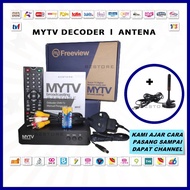 SIAP SETTING Original MYTV Decoder Full Set Freeview MyFreeview Dekoder Rekoder DVB T2 dv3 dvbt2