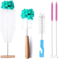 Bottle Brush for Sodastream, Bottle Cleaner Brush with 30 cm Straw, Brush for Soda Bottles, Glass Ca