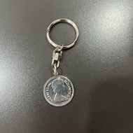 1982 coin keychain Elizabeth queen