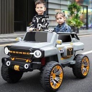 【免運】坦克300兒童電動車四輪汽車遙控越野車雙人寶寶玩具可坐大人童車