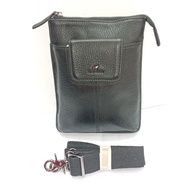 RAV DESIGN, Original 1 Bag 2 Ways Genuine Leather Sling Bag/ pouch bag