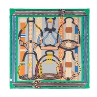 100% Mulberry Silk Scarf Women's Twill Medium Square 68 * 68cm Versatile Elegant Commuter Accessorie