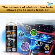 CARJAY Car Air Conditioner Filter Cleaner Liquid Spray Clean Air Con Fan Dust Oil Insect Stains