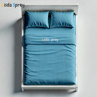 Sprei 140x200x25 140x200x30 Seprai Sudut Karet Polos Aesthetic