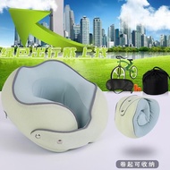 MATA MARVI & CO MAGNETO travel pillow / premium travel pillow with magnetic buttons / neck head rest