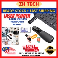 Laser Pointer Presentation 2.4g Lazer USB Remote Control Wireless For Presenter Leser Powerpoint Sli