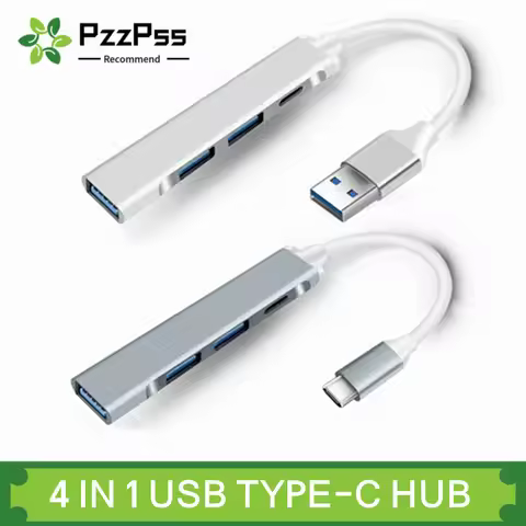4 in 1 USB 3.0 HUB High Speed USB3.0 OTG 4 Port USB C HUB Multi Splitter Adapter For Xiaomi Lenovo M